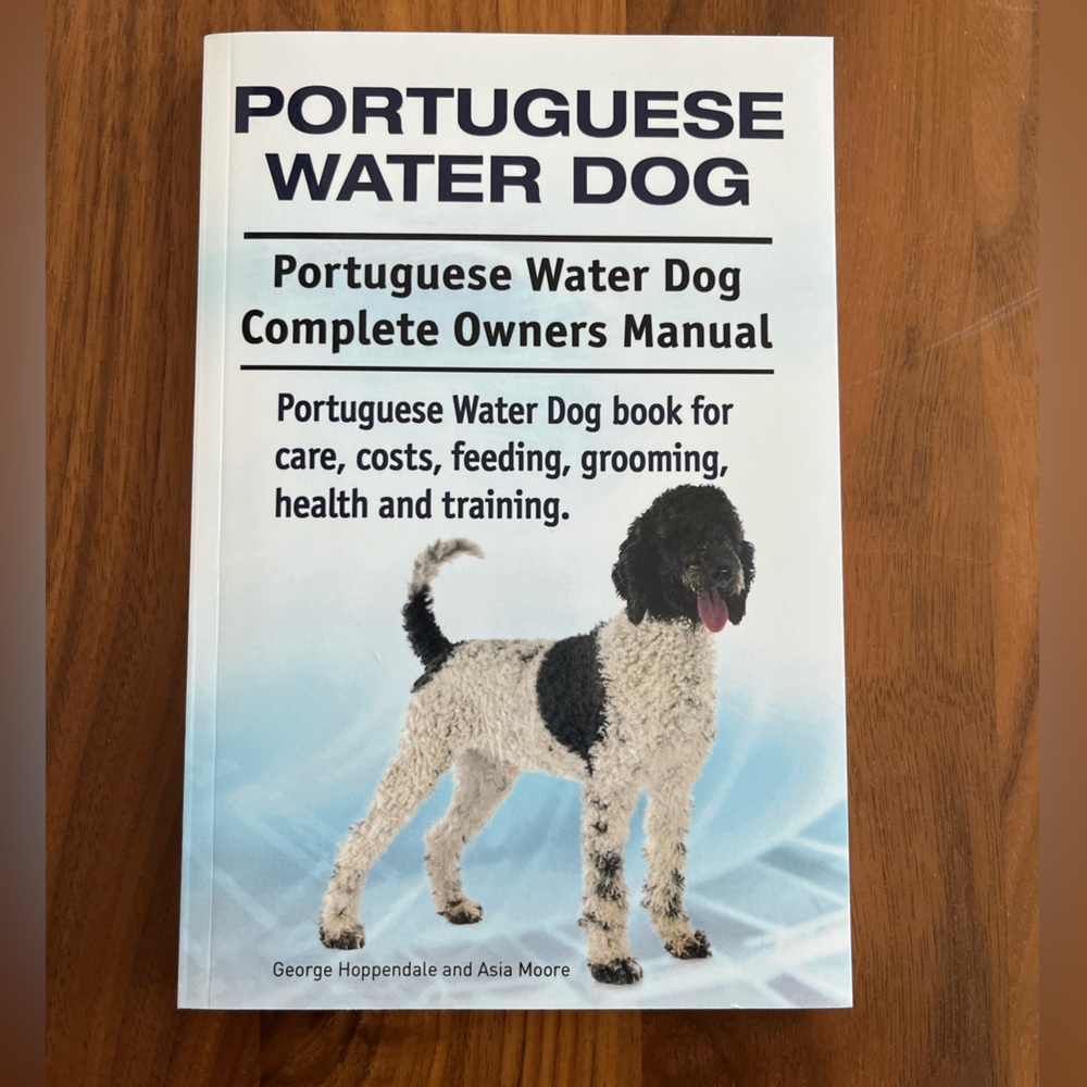 All books 3 for $20.  Portuguese Water Dog Care Guide